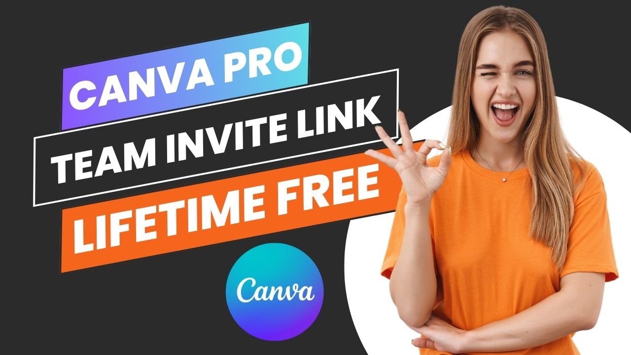 Canva Pro team Invite Link [101% UPDATED]