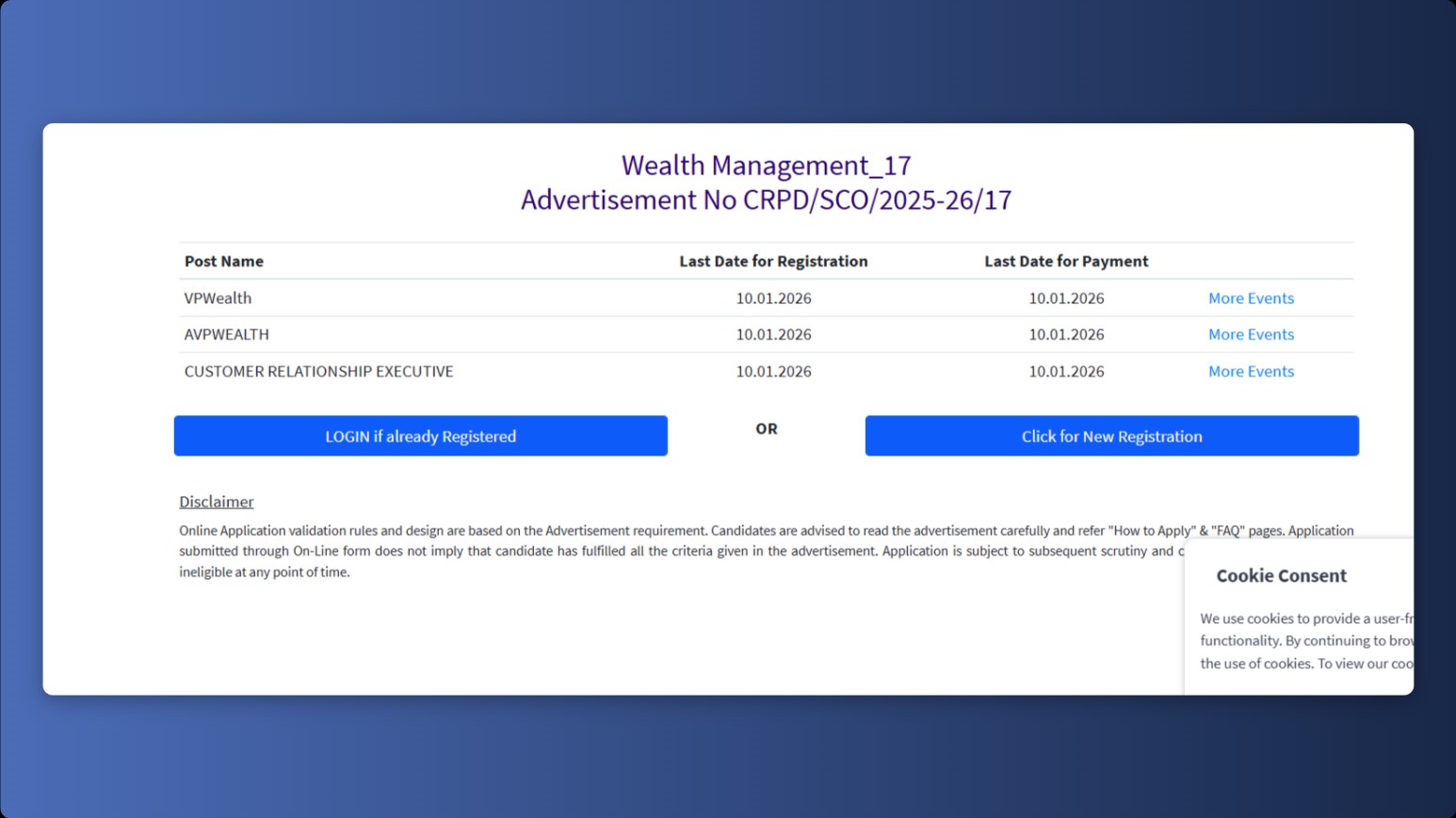 Bank of India Recruitment 2026: 514 Credit Officer Posts, Last Date Today
